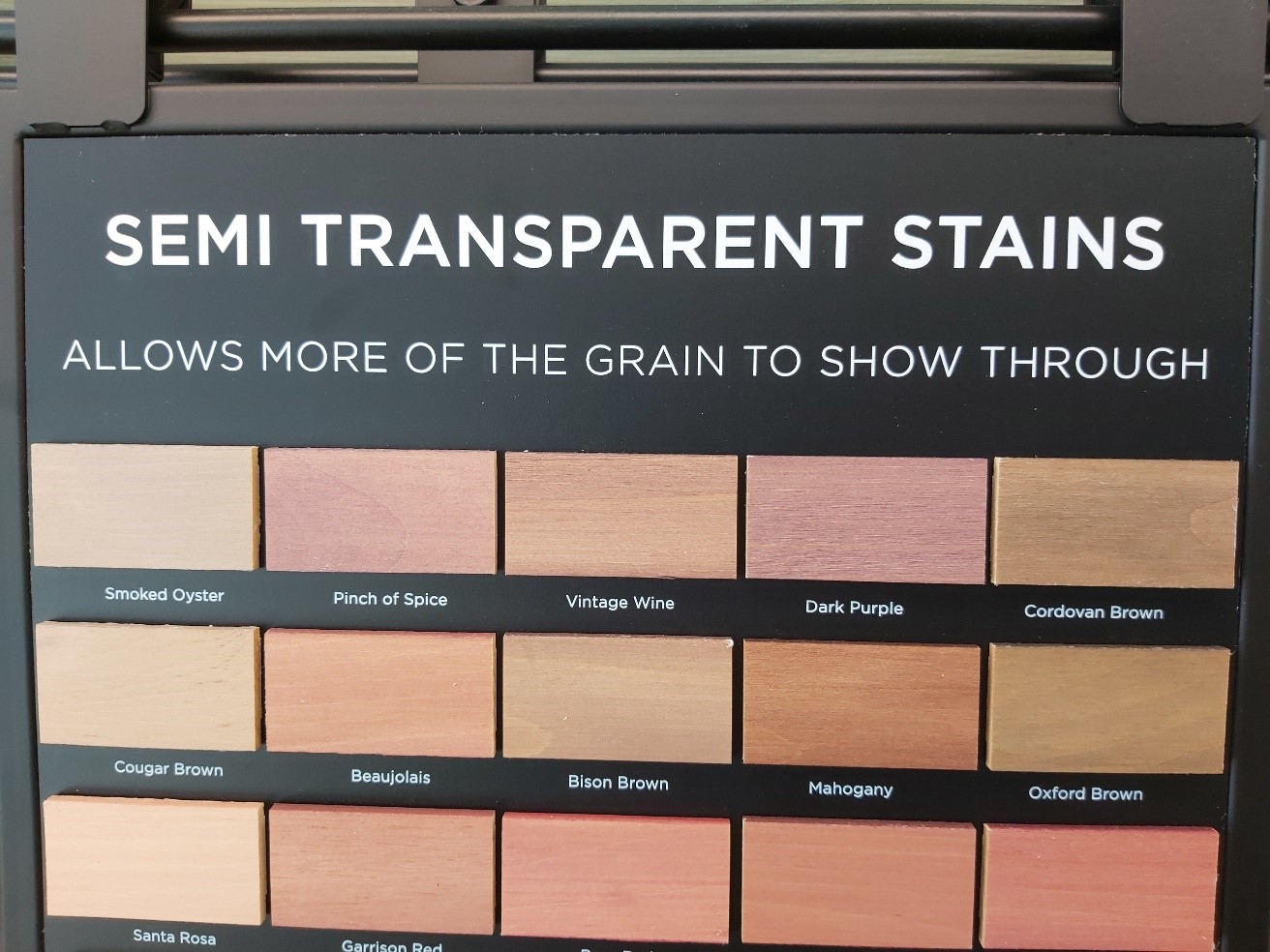 What are The Differences between Semi Transparent and Solid Stain